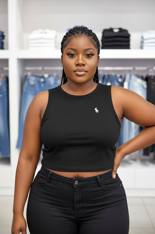 Equestrian Basic Crop Top - T100019