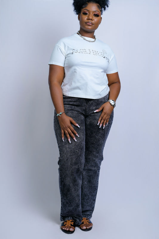 Enough Said Acid Wash Jeans - J100036