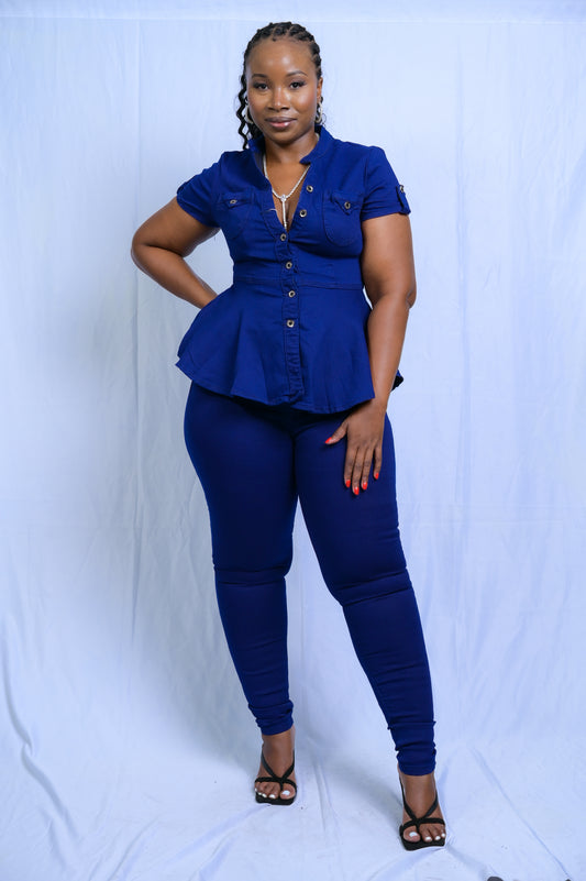 Dream Come True Jeans Pants Set - J100057