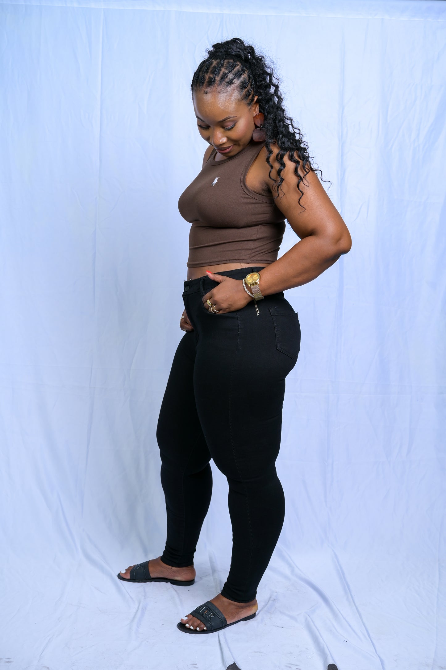 Good Morning Skinny Jeans (black) - J100050