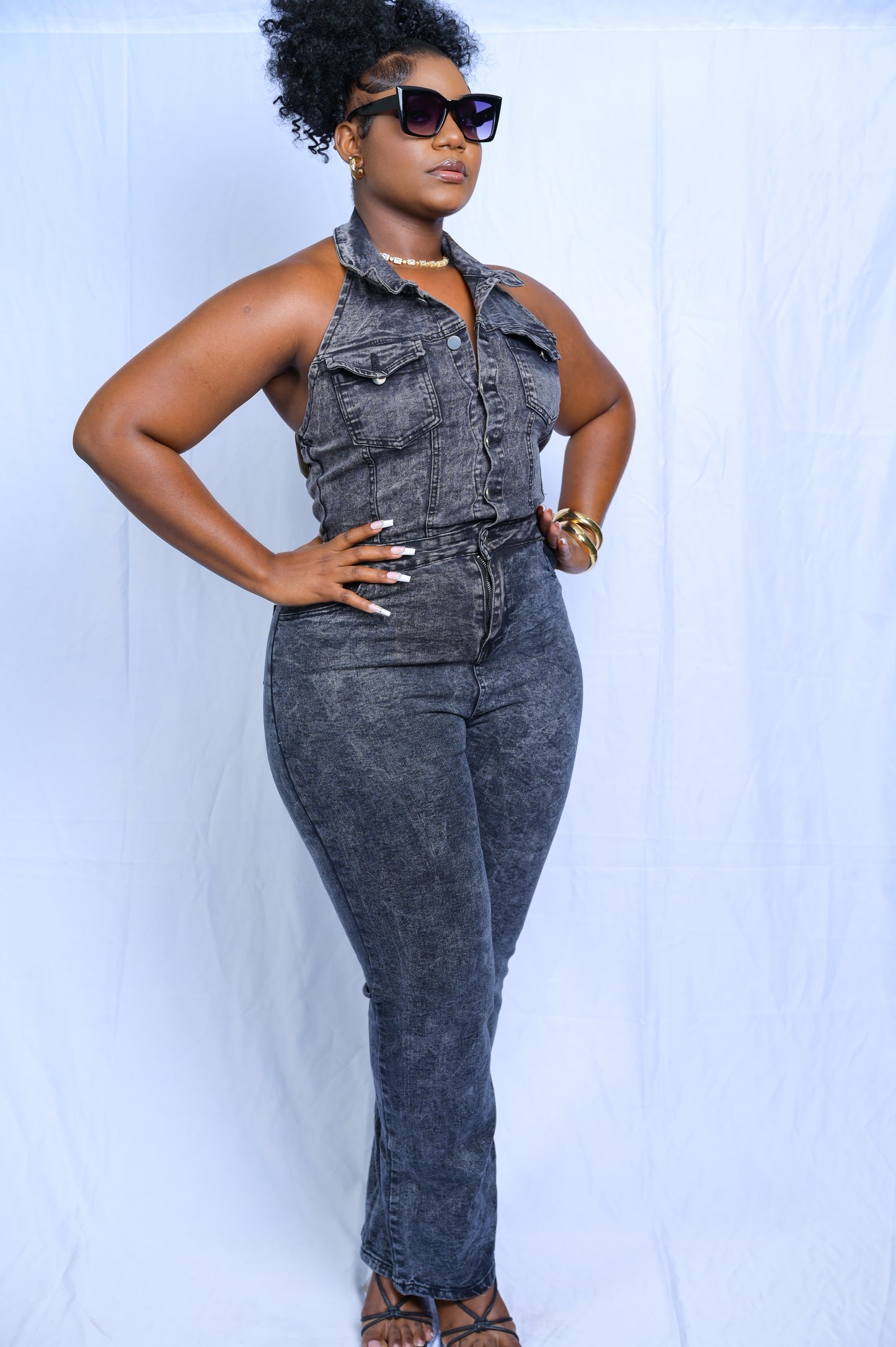 Moving on Jeans jumpsuit - J100055