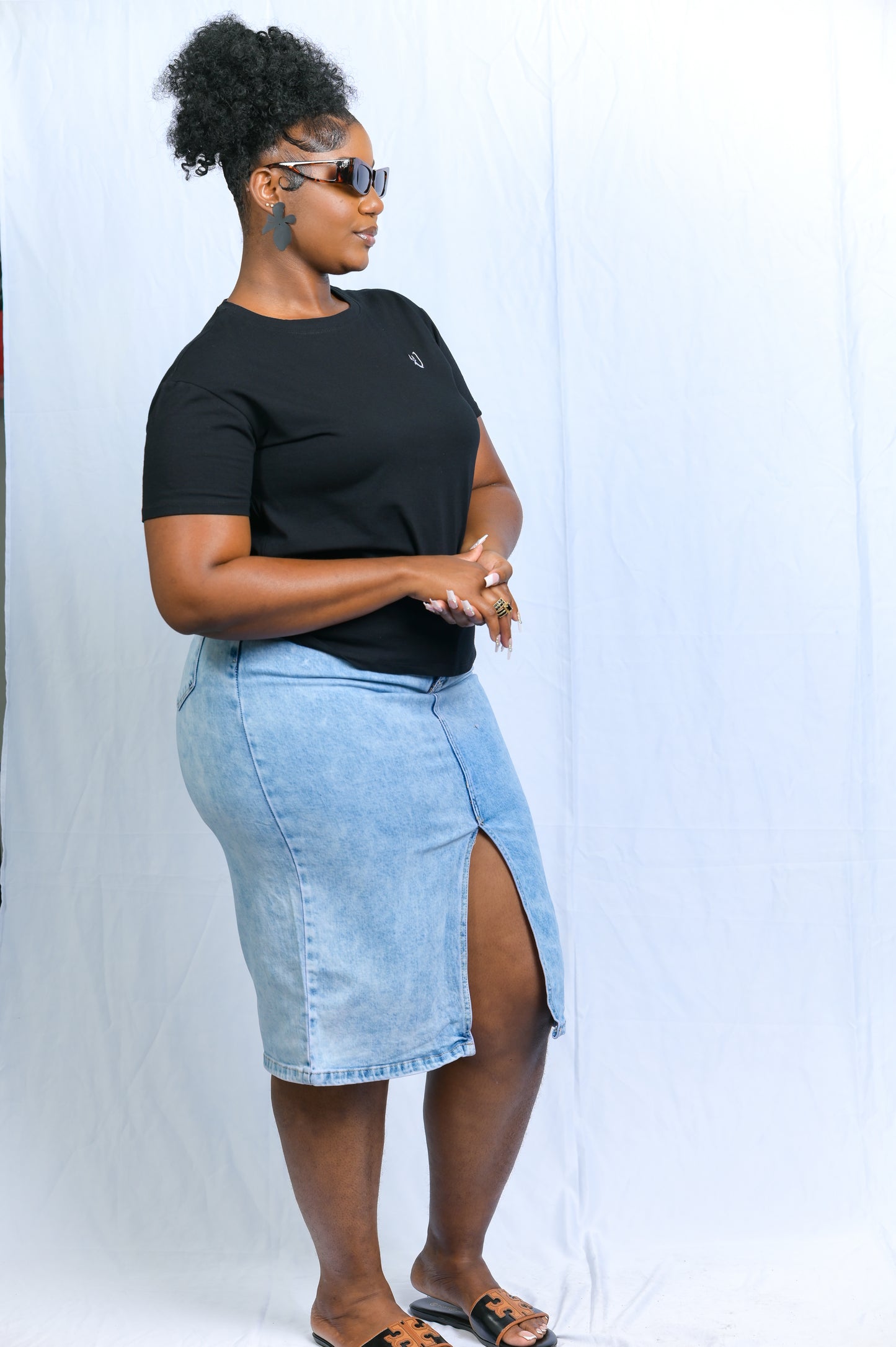 Good Girl Jeans Skirt - J100042