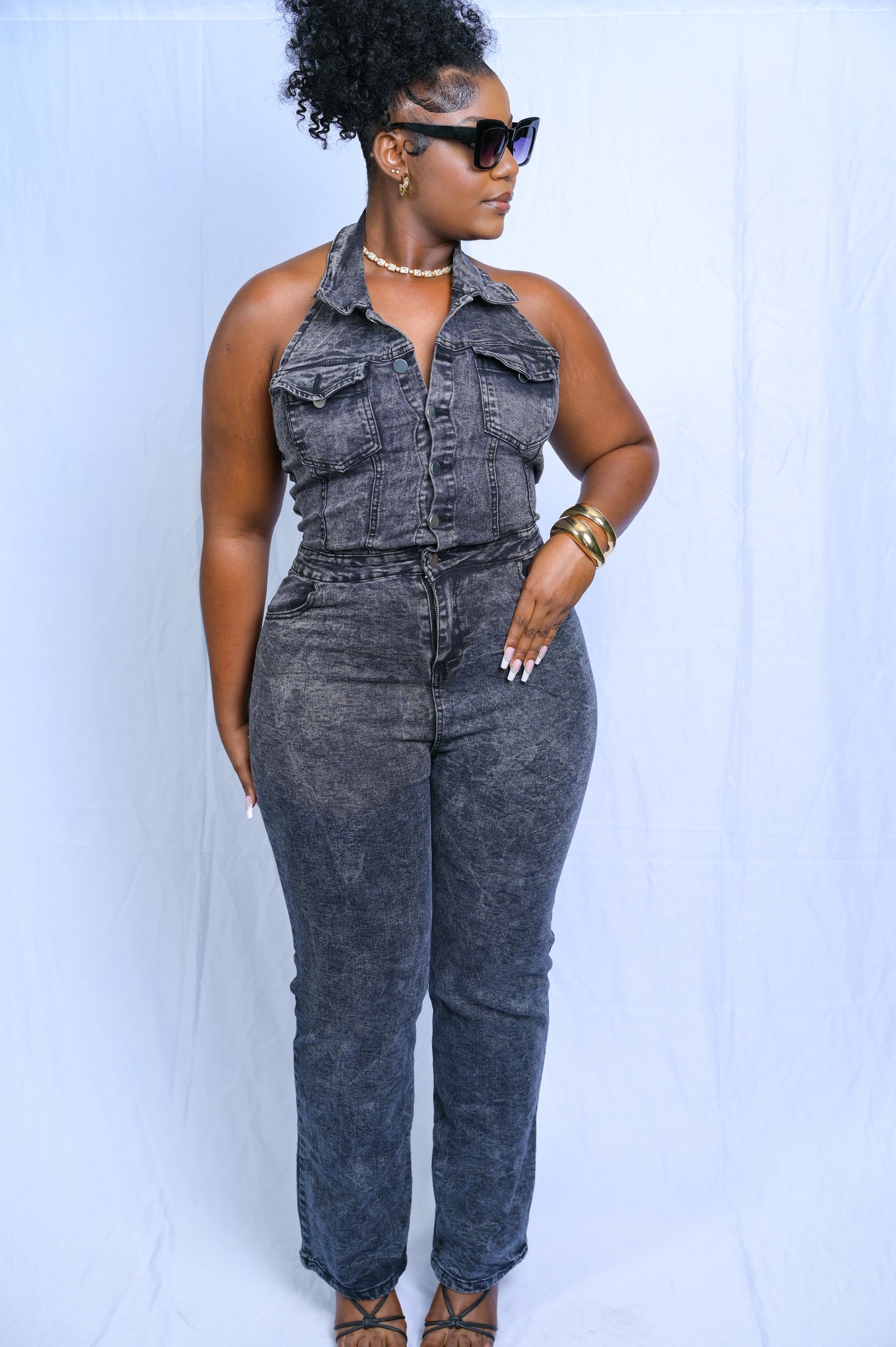 Moving on Jeans jumpsuit - J100055
