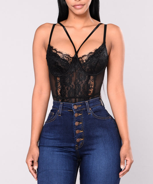 Long Nights Lace Top