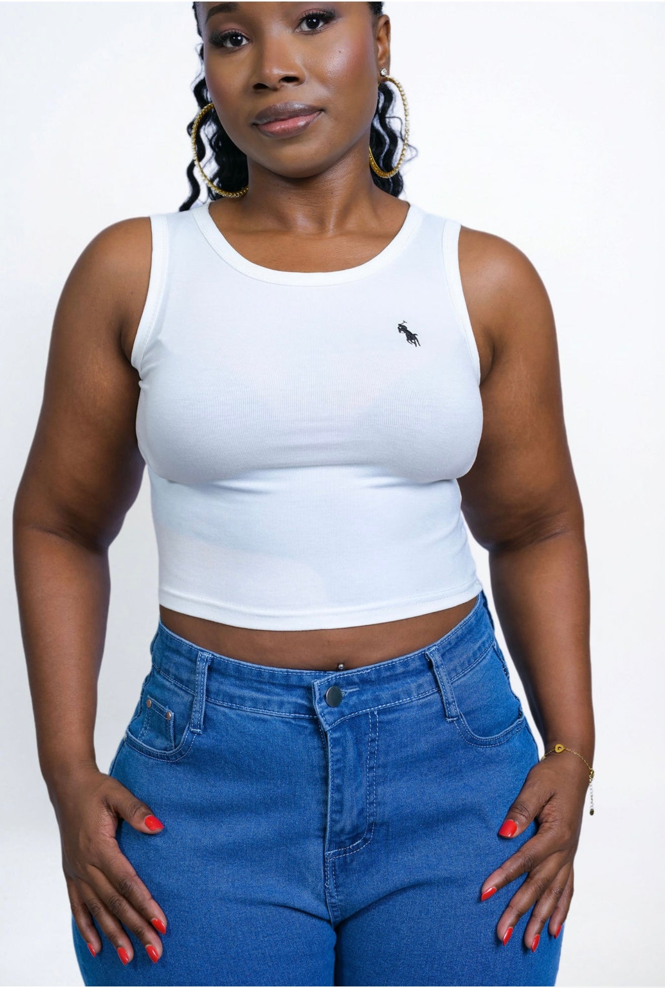 Equestrian Basic Crop Top - T100019