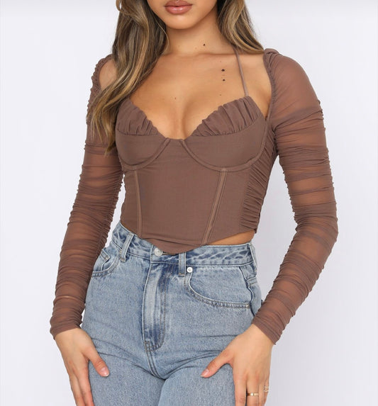 Never Two Faced Corset Top
