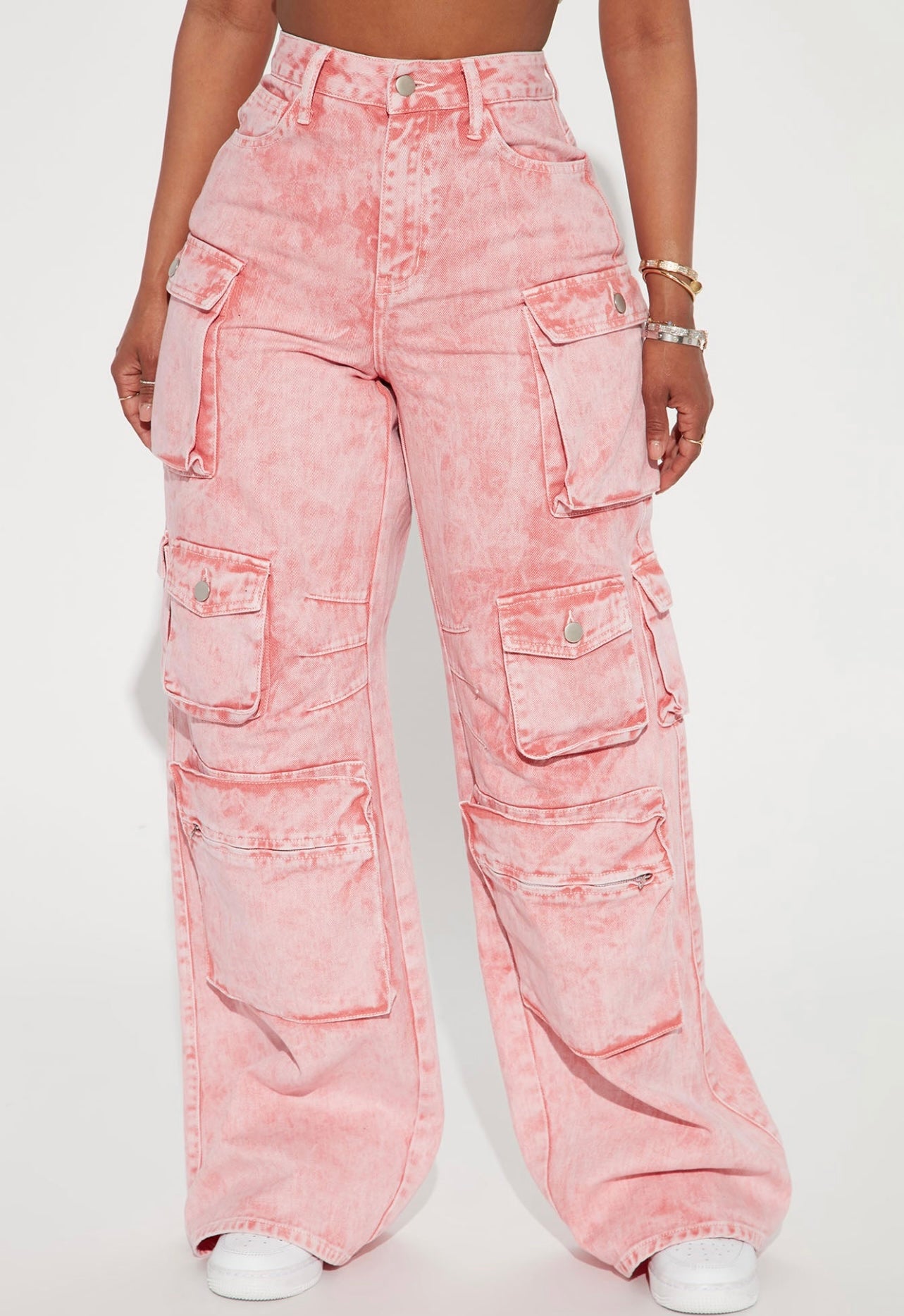 Tickle me pink Cargo jeans