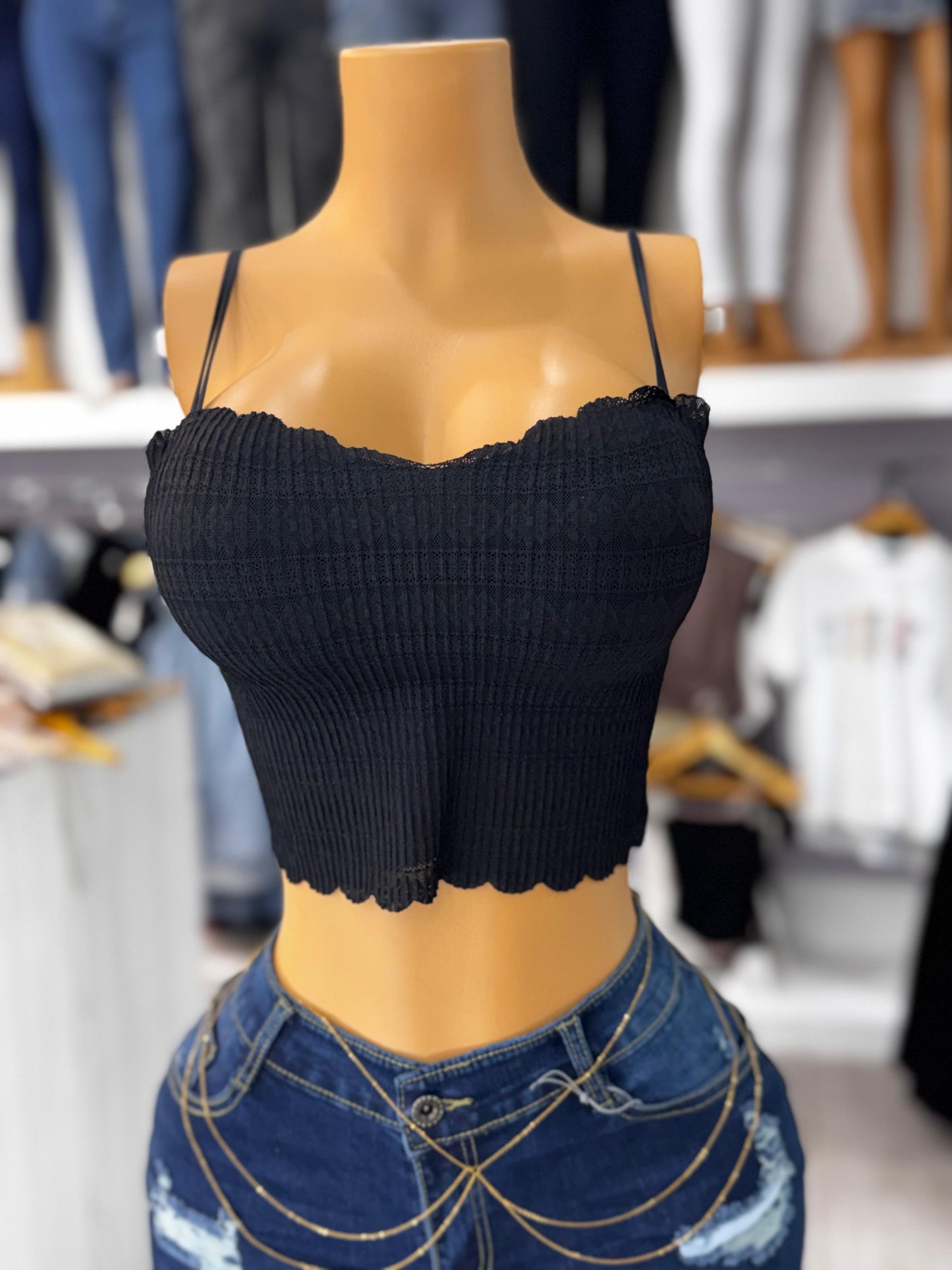 Main Event Crop Top