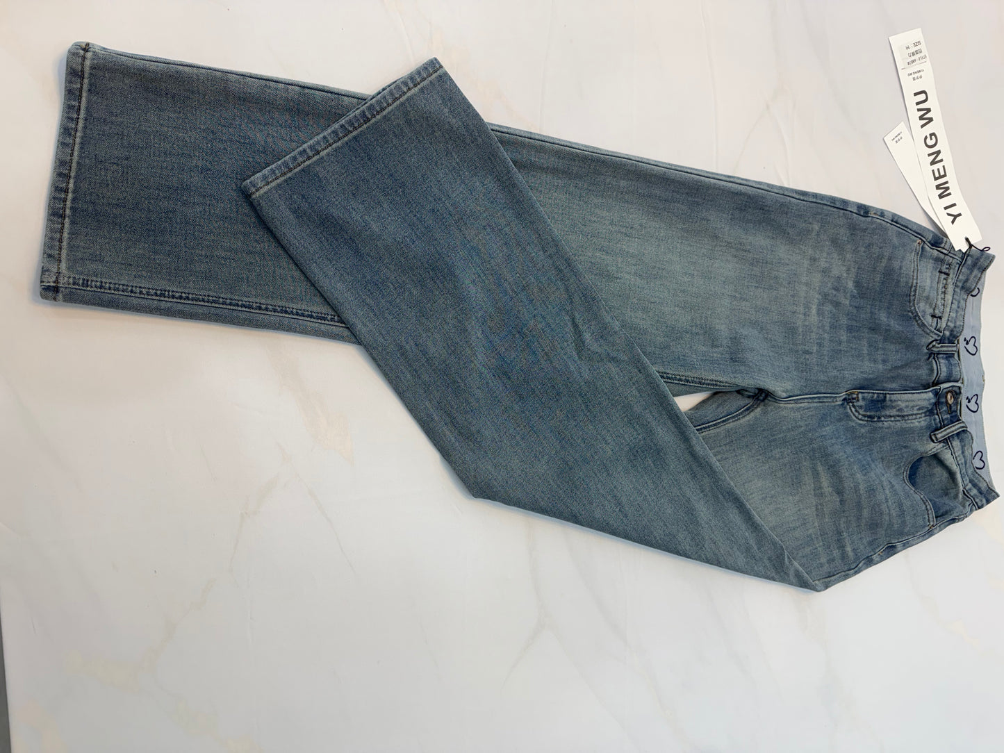 Make me Sweat Straight Jeans - J100001