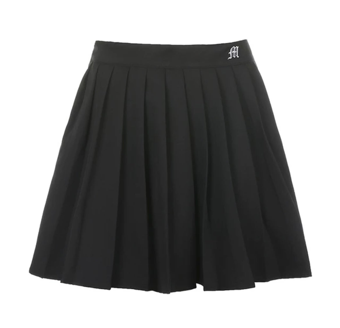 Mini Tennis Skirt (black) Clothing Manor